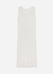 Tank Dress in Slub Jersey - Ivory - CO Collections